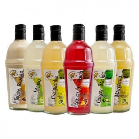 SELECTION COCKTAILS DU MONDE BOX DECOUVERTE 6*70CL