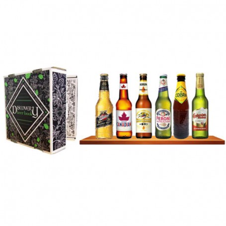 SELECTION BIERES DU MONDE DISCOVERY BEER BOOK 6*33CL