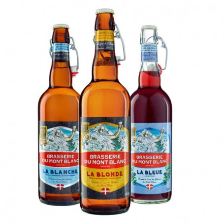 SELECTION BIERES FRANCAISES MONT BLANC 3*75CL