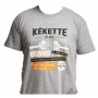 KEKETTE T SHIRT GRIS L