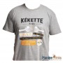 KEKETTE T SHIRT GRIS L