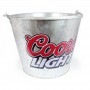 COORS LIGHT SEAU METAL