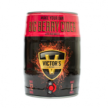 VICTOR'S DRINKS BARREL BIG BERRY CIDER FUT 4,5L