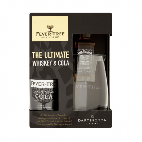 COFFRET JACK DANIEL'S 0,05L + 1 VERRE + COLA 0,20L