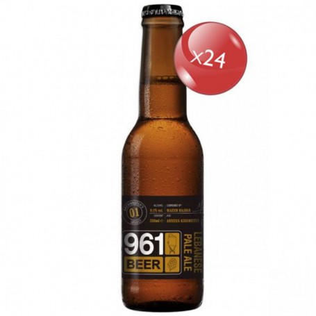961 BEER LEBANESE PALE ALE 24*33CL