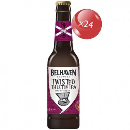 BELHAVEN CRAFT TWISTED THISTLE IPA 24*33CL