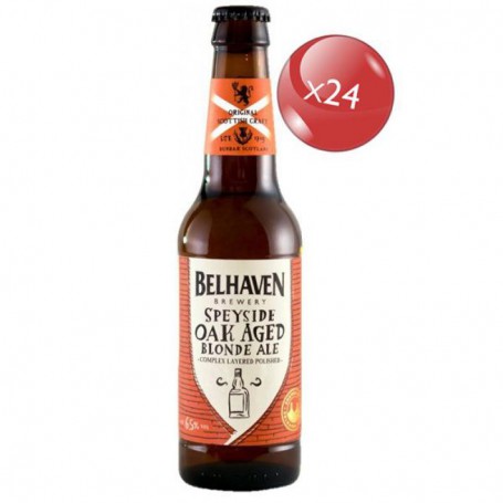 BELHAVEN CRAFT SPEYSIDE BLONDE OAK AGED 24*33CL