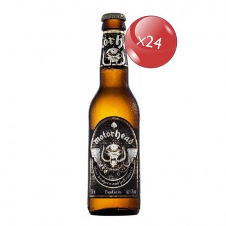 MOTORHEAD BASTARDS LAGER 24*33CL
