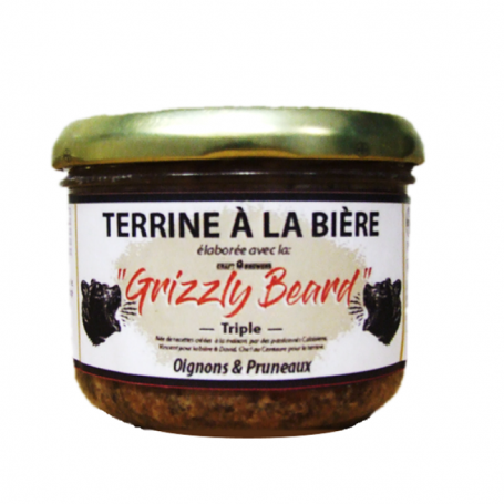 TERRINE GRIZZLY AUX PRUNEAUX 200G