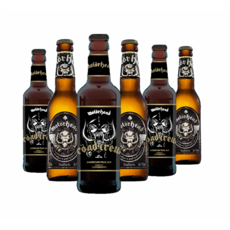 MOTORHEAD 6 BIERES : 3 BASTARDS LAGER + 3 ROAD CREW