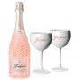 FREIXENET KIT ITALIAN ROSE + 2 VERRES ICE ROSE