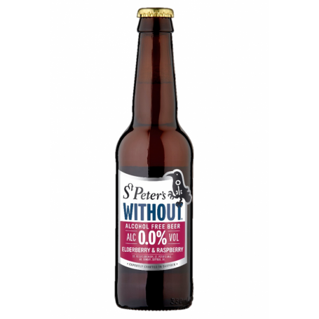 ST PETER'S ELDERBERRY & RASPBERRY SANS ALCOOL 0.33L