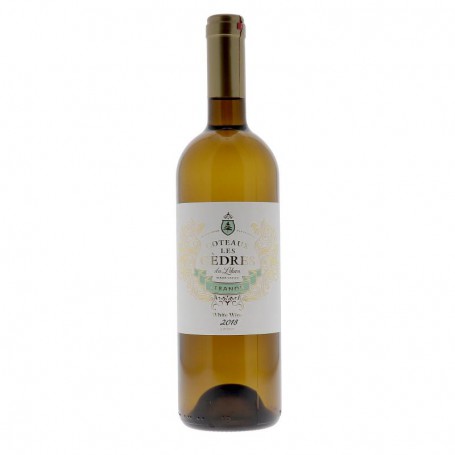 VIN COTEAUX LES CEDRES BLANC 2018 0.75L