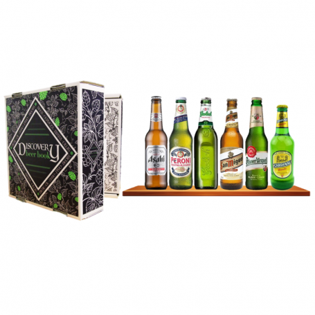 DISCOVERY BEER BOOK MONDE 6*33CL