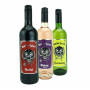 COFFRET VINS MOTORHEAD-3X75CL-MERLOT ROUGE+ROSE SYRAH+CHARDONNAY BLC