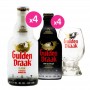 BOX DECOUVERTE GULDEN DRAAK - 2*4*33CL + 1 VERRE