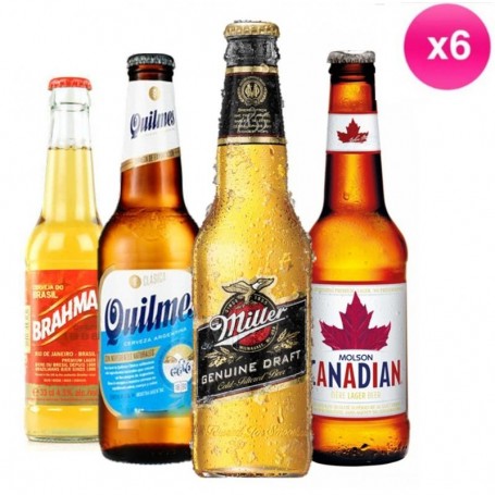 BOX LES AMERIQUES 4*6 BOUTEILLES