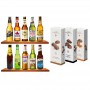 BOX 10 BIERES DU MONDE + 3 PAQUETS CHOCOLATS